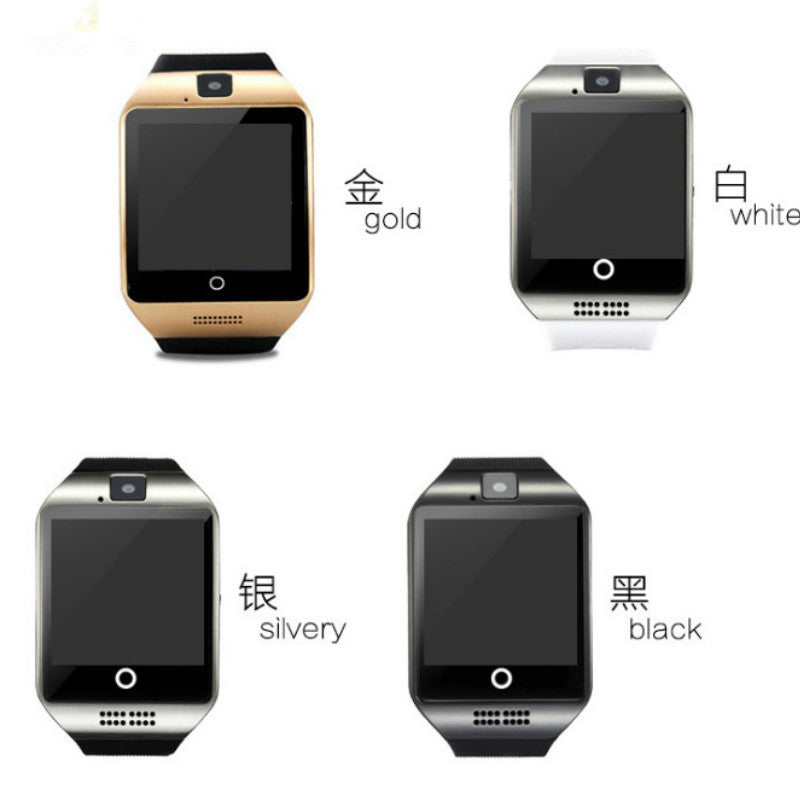 Q18 Curved-Screen Smartwatch – Sleek & Smart