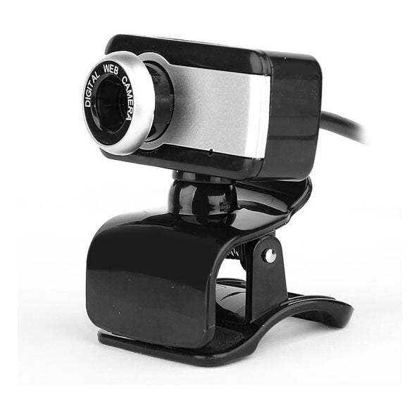 S100 USB 480p Webcam | Plug & Play Camera for PC/Laptop