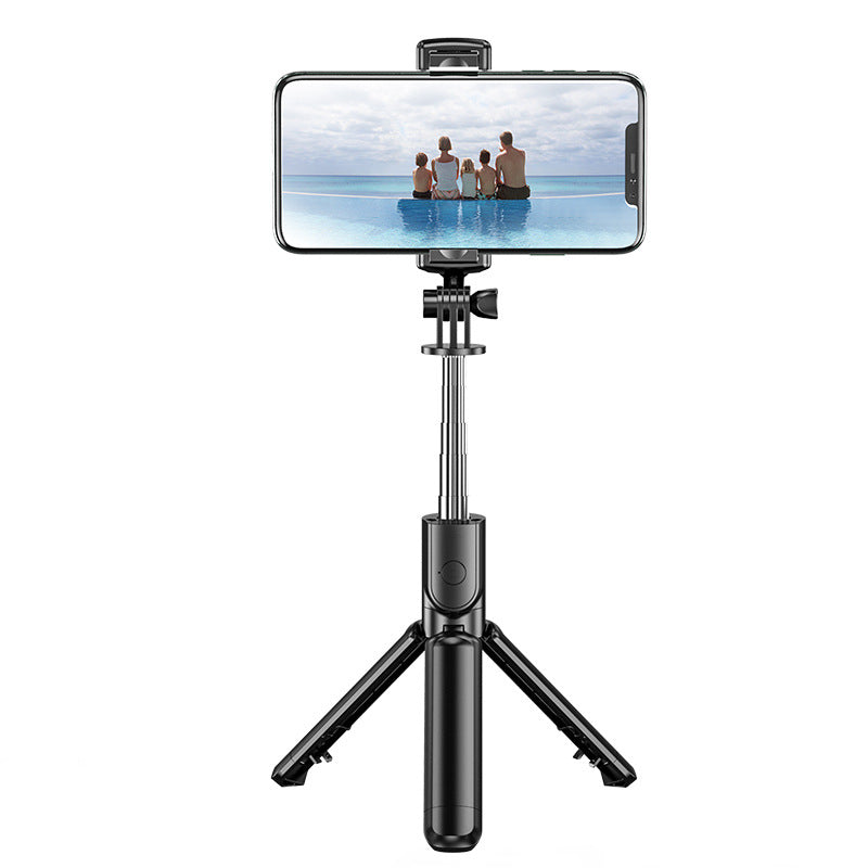 Universal Bluetooth Selfie Stick with Tripod & Vertical/Horizontal Shooting