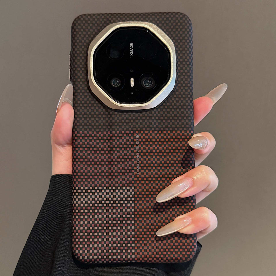 Huawei Mate 70 RS Kevlar Pattern Protective Case