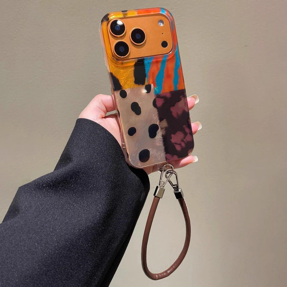 iPhone 17 Pro Max Leopard Print Silicone Case