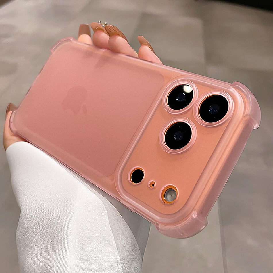 iPhone 17 Pro Max Ultra-Thin Frosted Airbag Case