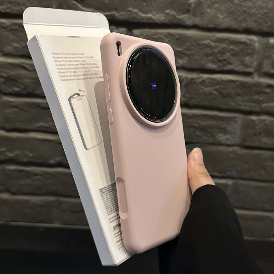 Vivo X300 Pro Sakura Pink Silicone Protective Case