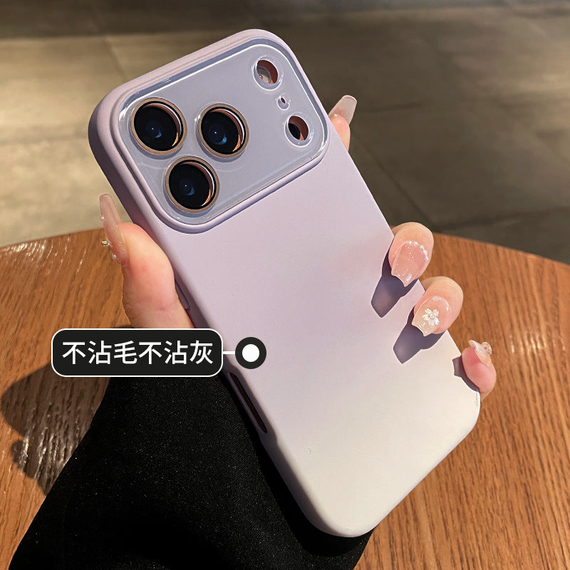 iPhone 17 Pro Max Gradient Silicone Case with Lens Film