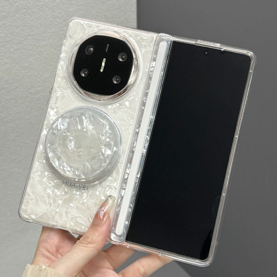 Foldable Phone Case with Magnetic Hinge Protection