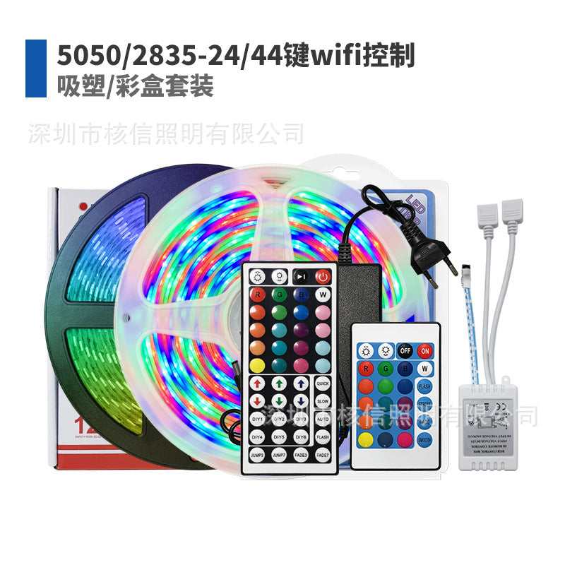 5050 RGB Waterproof WiFi LED Strip Light 12V Set