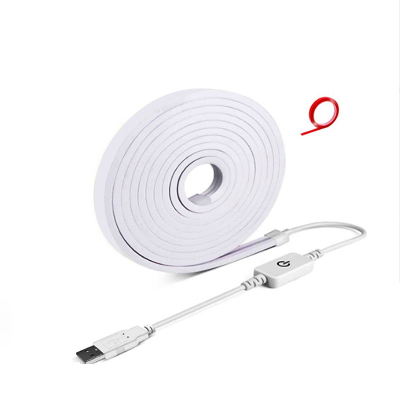 USB Neon Silicone LED Strip Waterproof Mirror Light