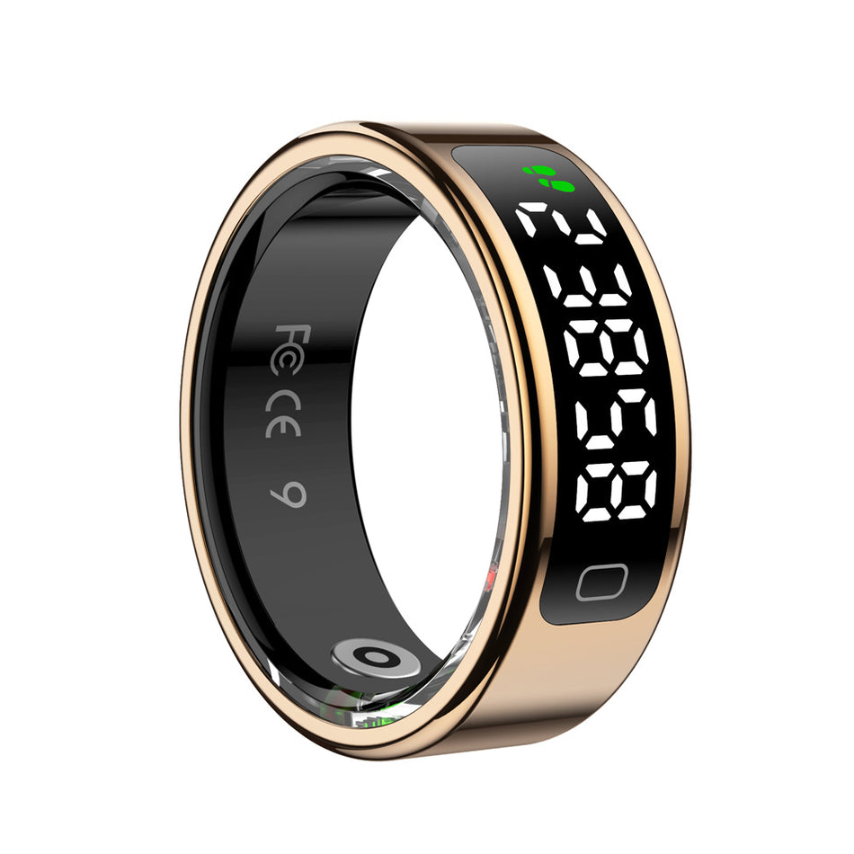 R11C Smart Ring Display Heart Rate & Sleep Tracker