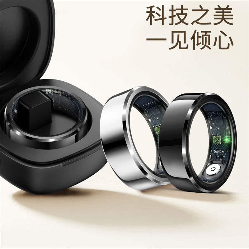 R6 Smart Ring Fitness Tracker Heart Rate & Steps