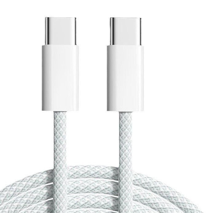 Apple 17 Dual Type-C Braided Fast Charging Cable