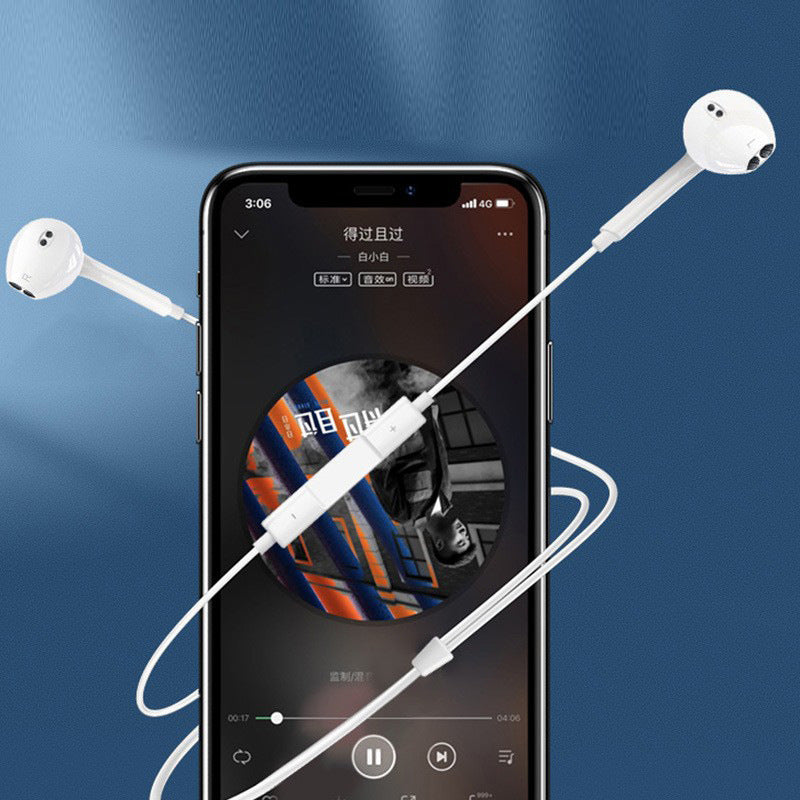 3m2 extended mobile phone wired headset 3.5mm Universal Smart Call live tuning in-ear earplugs wholesale