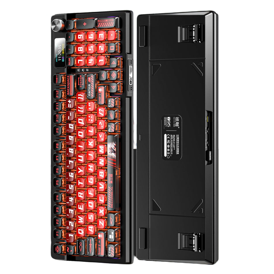 Silver Carving 95D RGB Wireless Mechanical Keyboard
