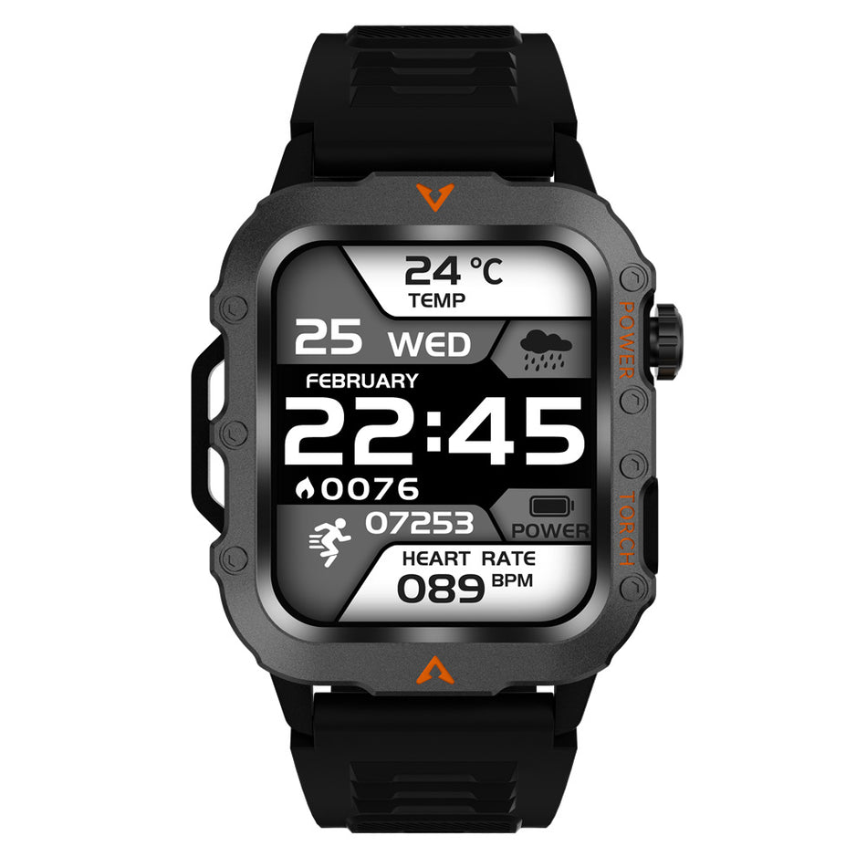 Q11 Sports Smartwatch with Bluetooth Call & Flashlight