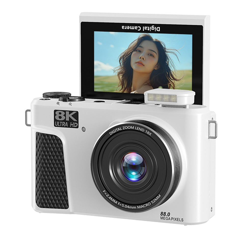 WD300 Micro HD Flip Screen Camera for Students & Travel