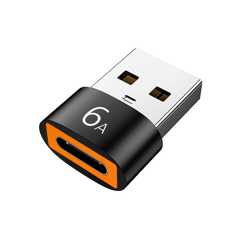 USB to Type-C PD 6A Fast Charging Data Cable Adapter