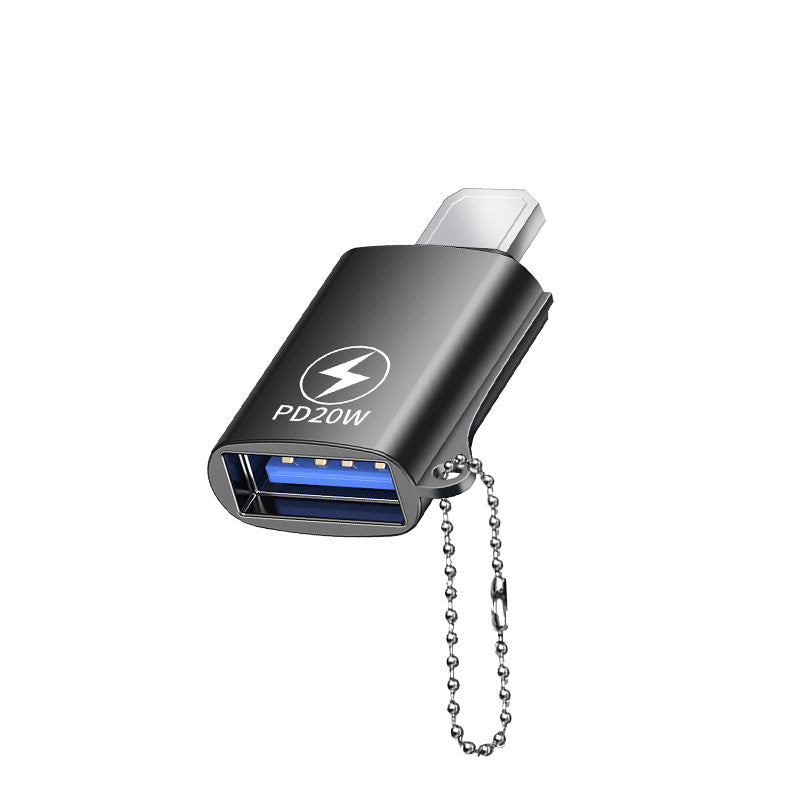 iPhone USB OTG Adapter Type-C U Disk Mouse Keyboard