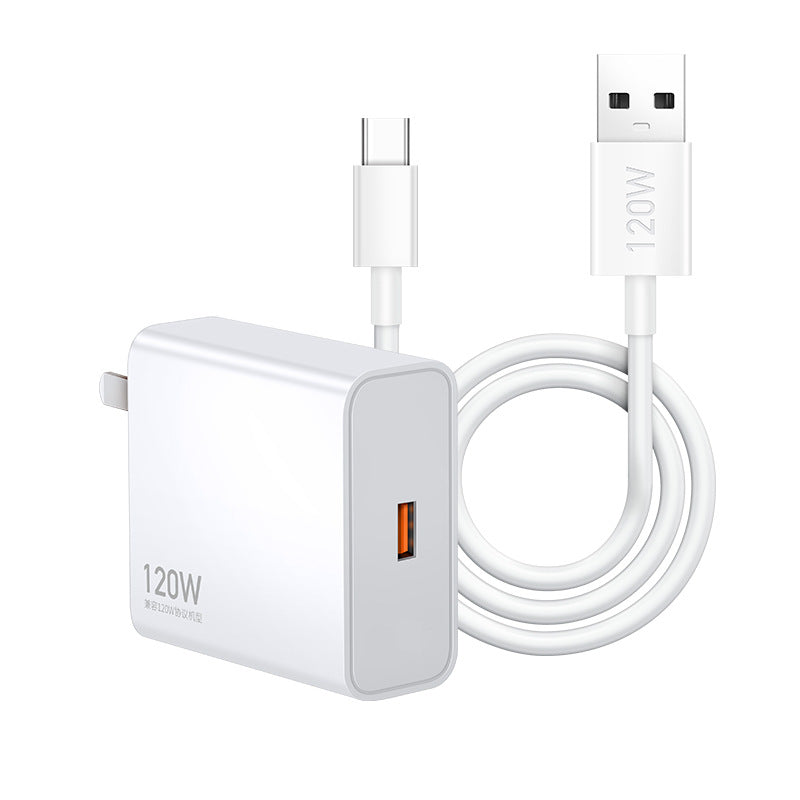 120W 3C Fast Charger for Vivo Xiaomi Oppo IQOO