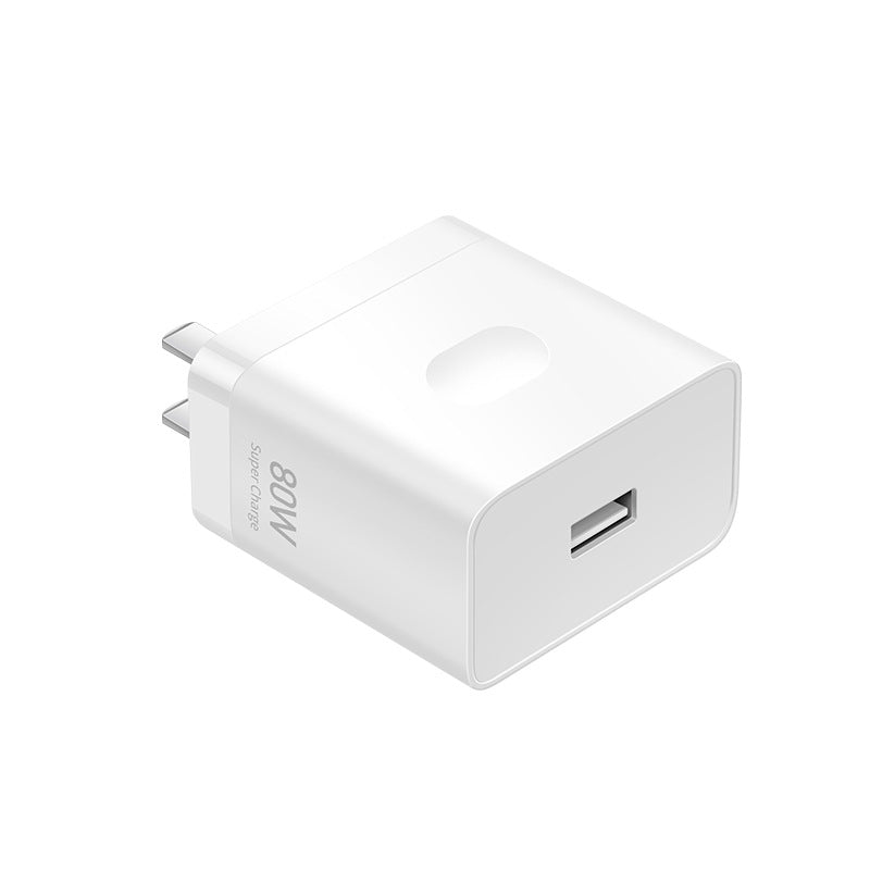 80W 3C QC3.0 Fast Charger for Xiaomi Huawei Cable Set