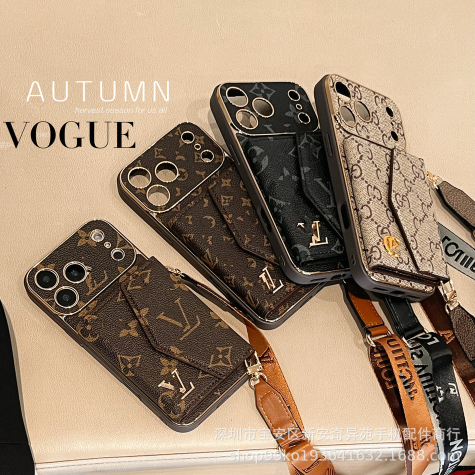 Card Holder Crossbody Case for iPhone 17 Pro Max