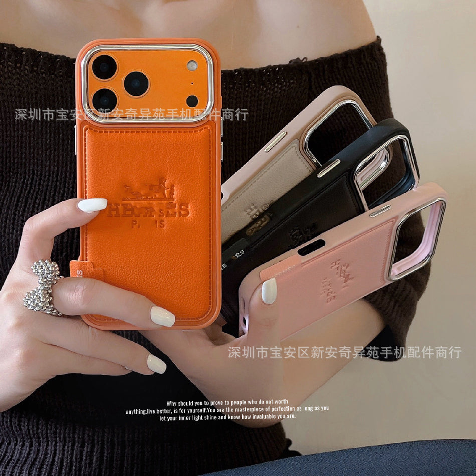 Luxury Label Case for iPhone 17 Pro Max