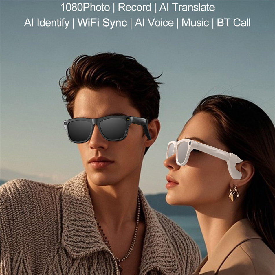 XK One Pro Smart Glasses 8MP Camera Voice AI Glasses