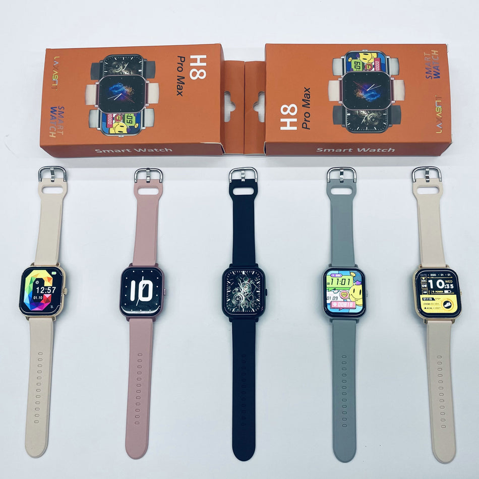 H8 Pro Max Smart Watch Heart Rate BP Fitness Tracker