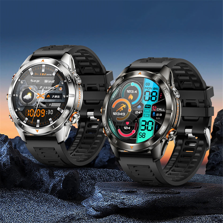 KT80 Smart Watch Voice Assistant Outdoor Sports Watch