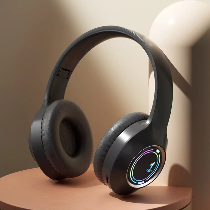 Wireless Bluetooth Headset with Luminous Design & Long Battery