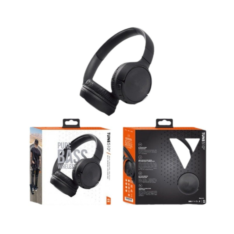 Foldable Bluetooth Over-Ear Headset with Long Standby