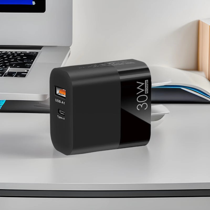 30W Multi-Port Fast Charger – PPS Universal USB-C Adapter