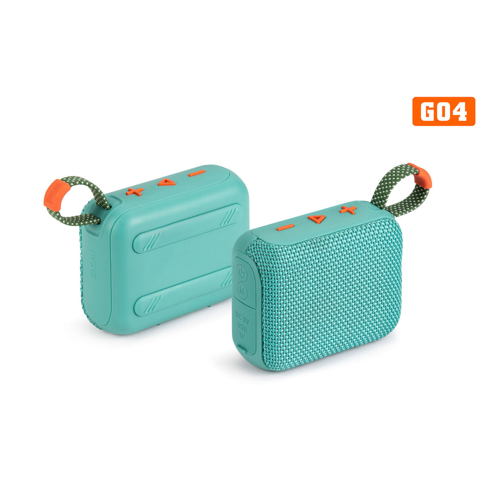 G04 Mini Bluetooth Speaker – Portable Outdoor Subwoofer Audio