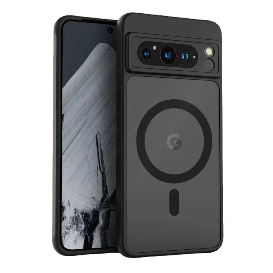 Google Pixel 10 Pro "Skin-Feel" Strong Magnetic Frosted Case