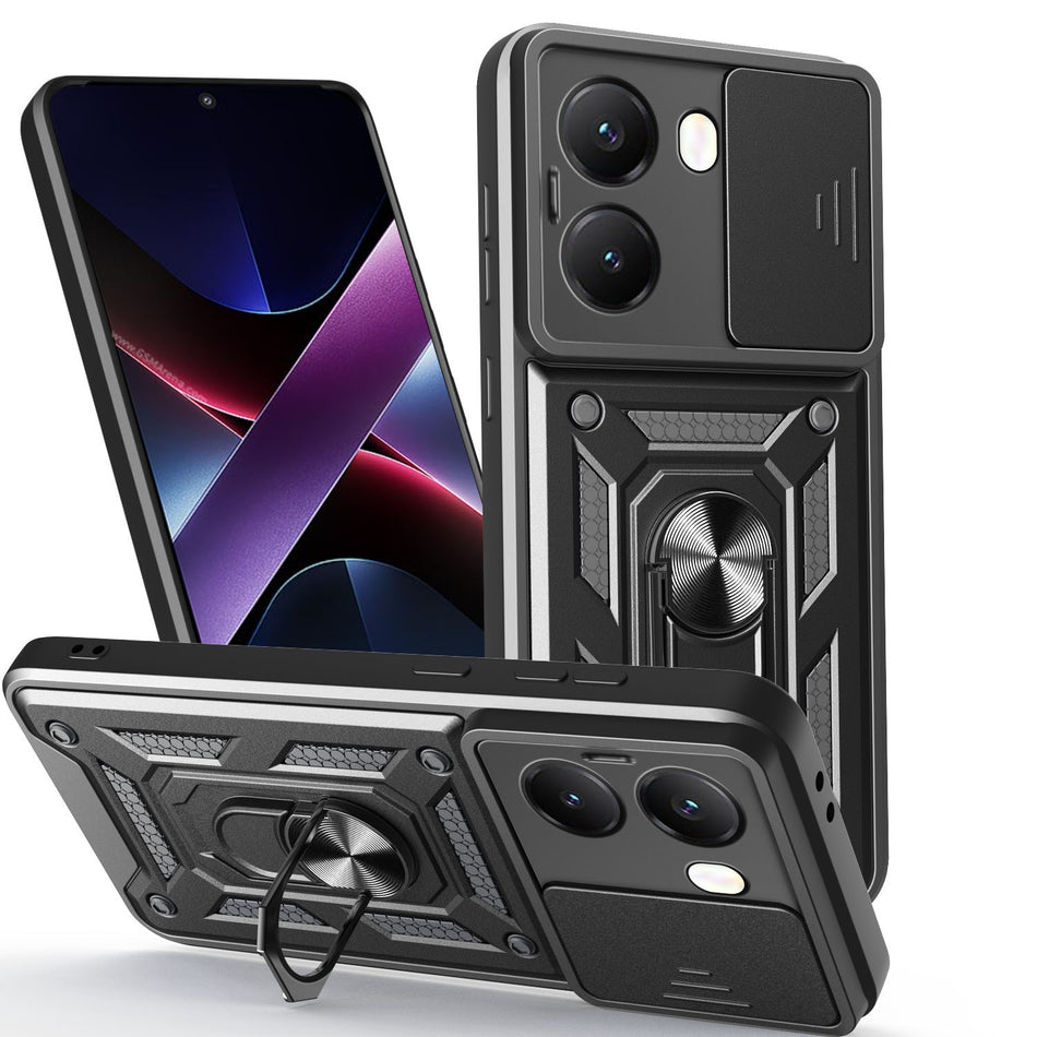Xiaomi Poco "Sliding Window" Armor Case with Invisible Stand