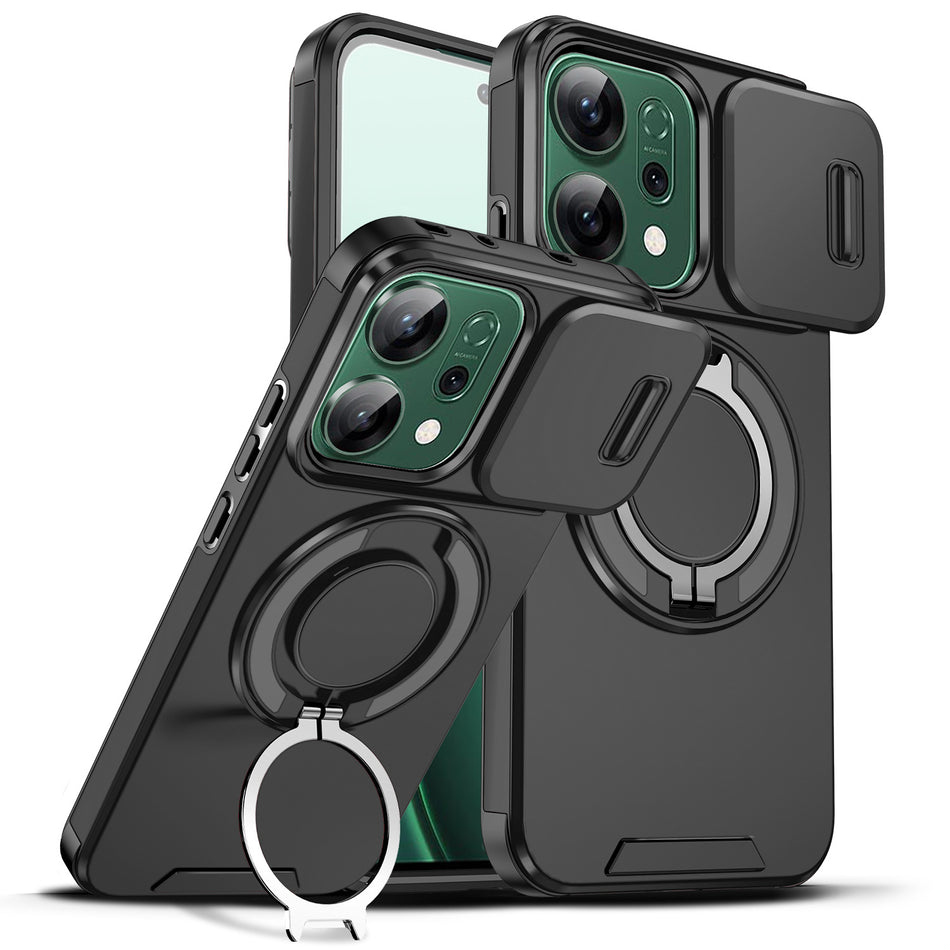 Oppo Reno 15 Pro "Push Window" Stand Case with Invisible Bracket