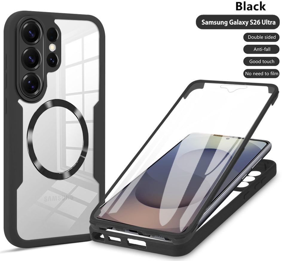 Samsung Galaxy S-Series "Qicai" Magnetic Transparent Case