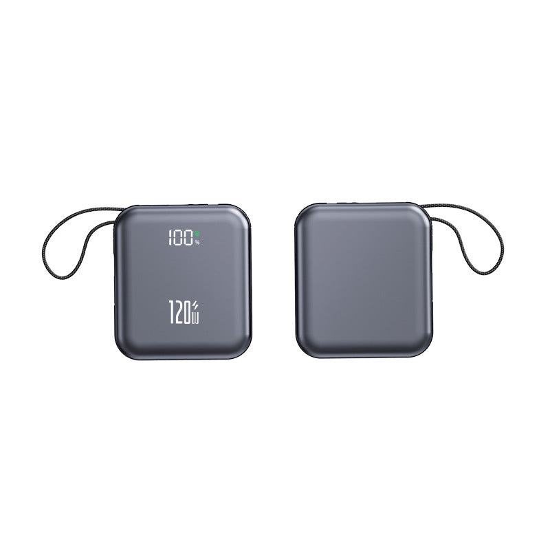 Certified 20000mAh Dual-Cable Fast Charging Power Bank