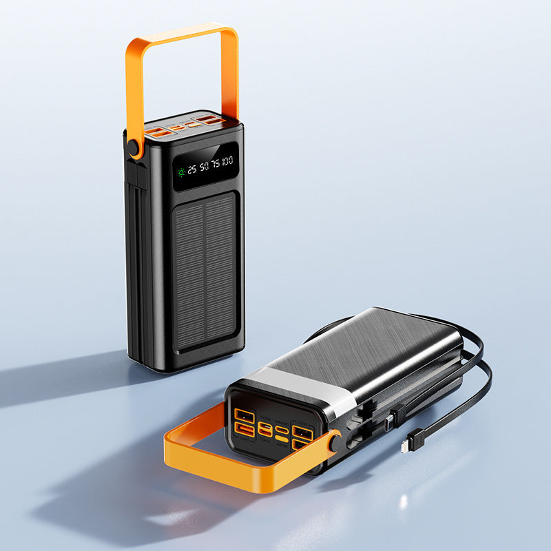 High-Capacity Fast Charging Outdoor Solar Power Bank
