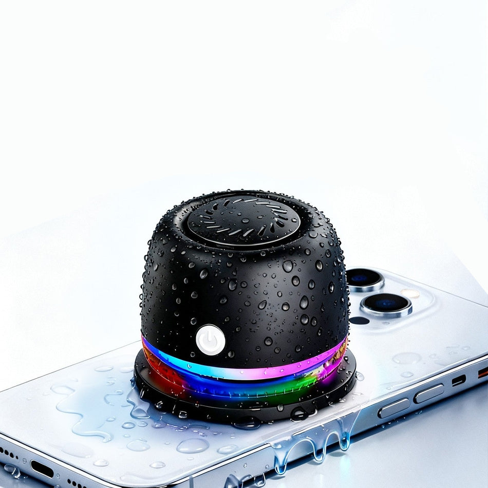 Portable Magnetic Waterproof Mini Bluetooth Subwoofer Speaker