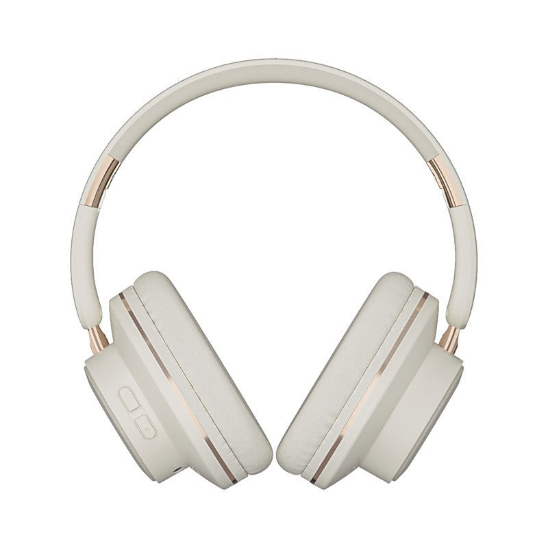 Foldable Noise-Canceling Bluetooth Headphones with Bass