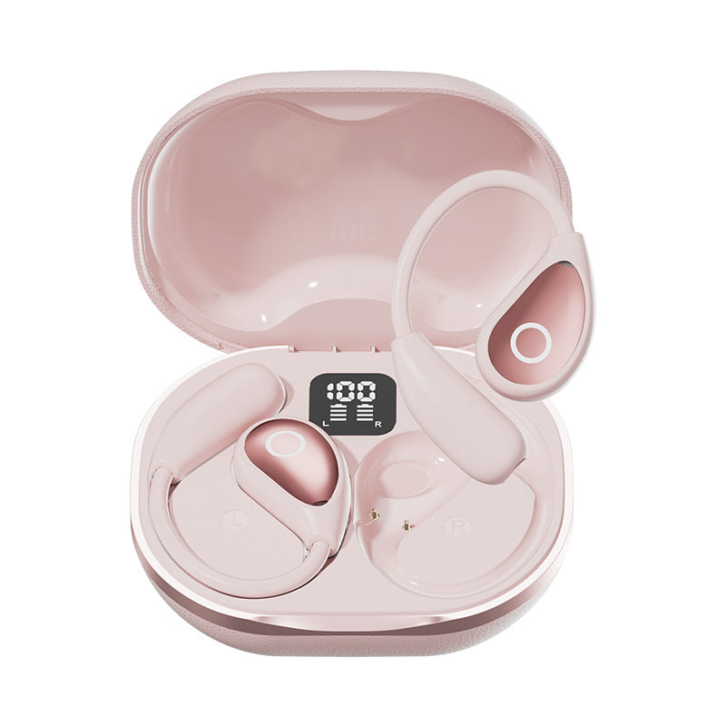 M95 Ear-Hanging Bluetooth Headset with Digital Display & Noise Reduction