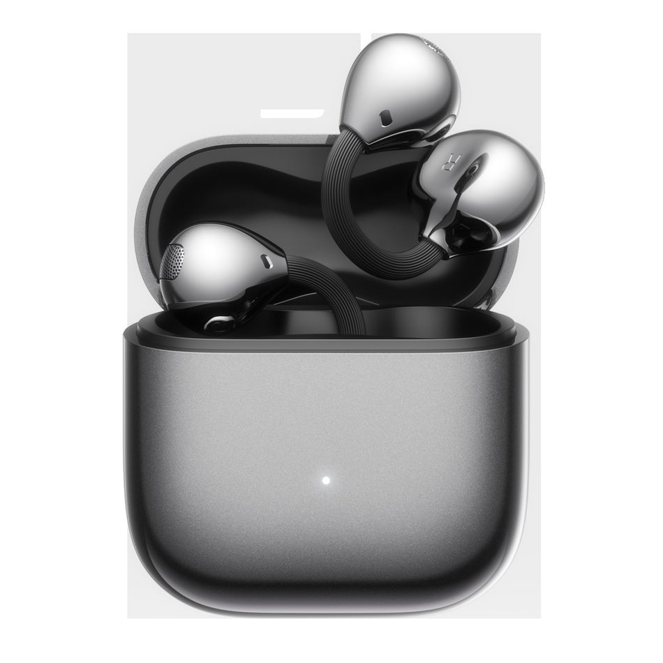 M169 C-Shaped Clip-On Bluetooth Earphones with AI Voice & Low Latency