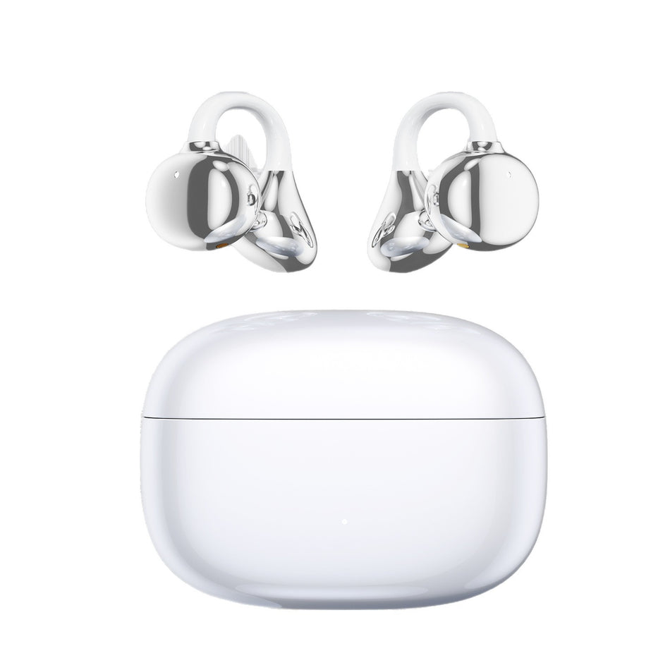 M159 Clip-On Semi-In-Ear Bluetooth Earphones with Low Latency & AI Assistant
