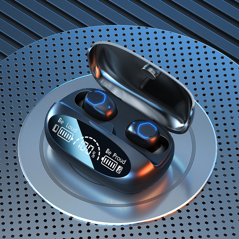 M22 TWS Wireless Bluetooth Earbuds with Digital Display & Noise Reduction