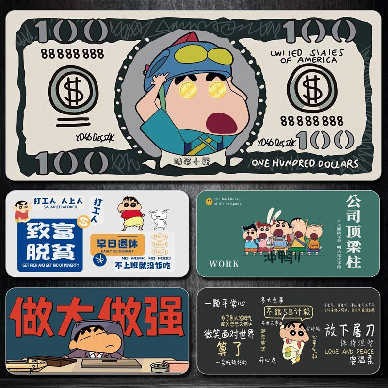 Large Cartoon Gaming Mouse Pad 1000x500 Custom Desk Mat