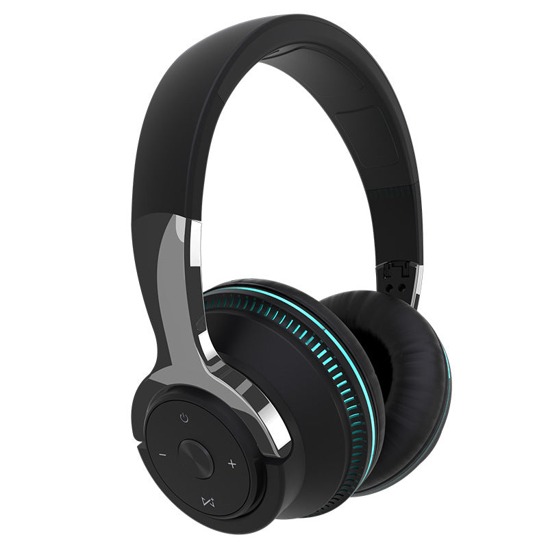 Stereo Bass Bluetooth Gaming Headphones with LED Light
