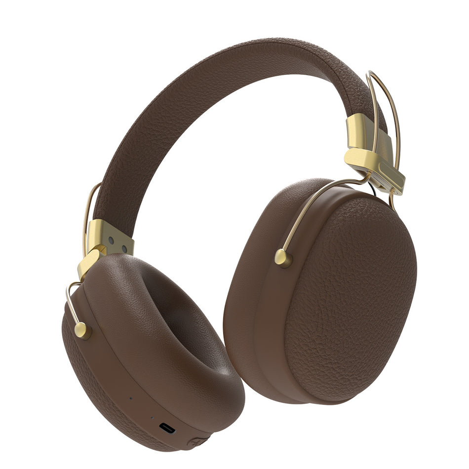 Retro Style Bluetooth 5.4 Portable Wireless Headphones
