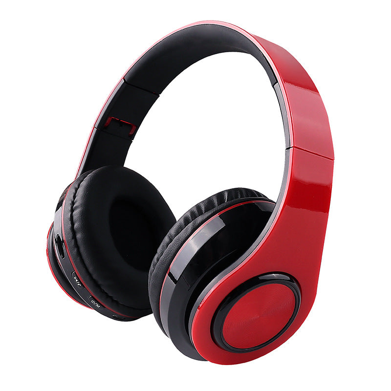 Bluetooth 5.0 Foldable Wireless Headset with LED Lights