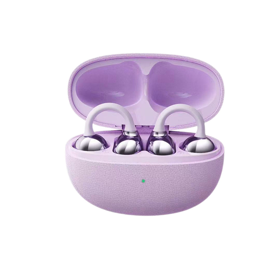 Wireless Bluetooth Ear Clip Headset 360° Spatial Sound Design