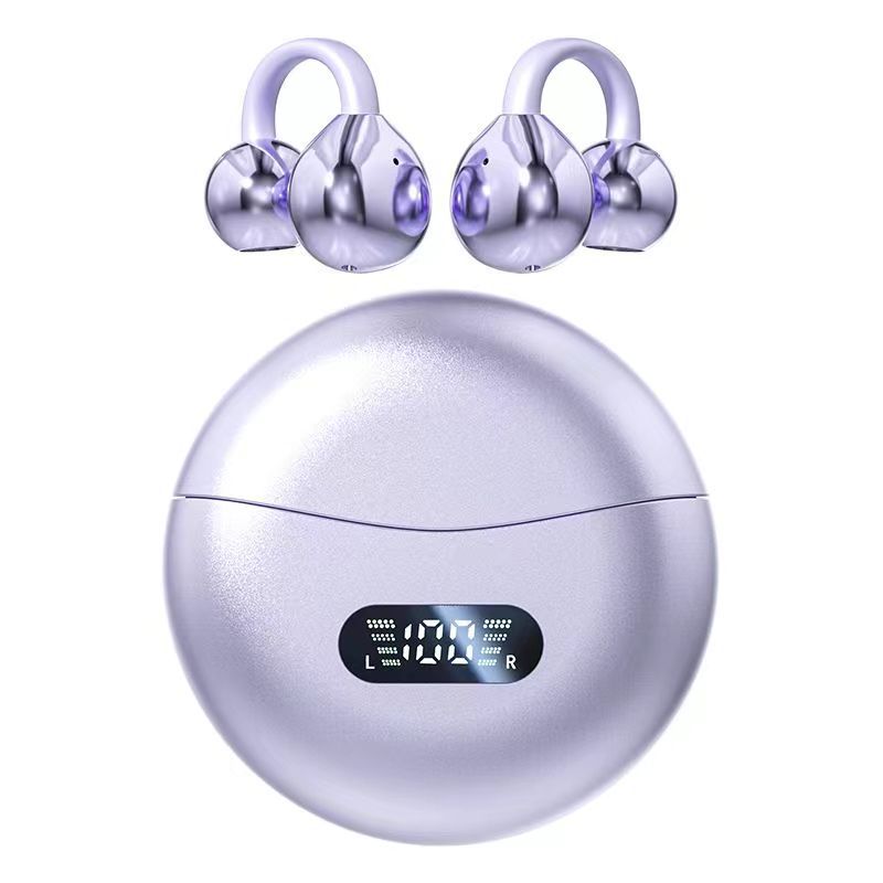 Air Conduction Clip-On Wireless Sports Earphones for Running