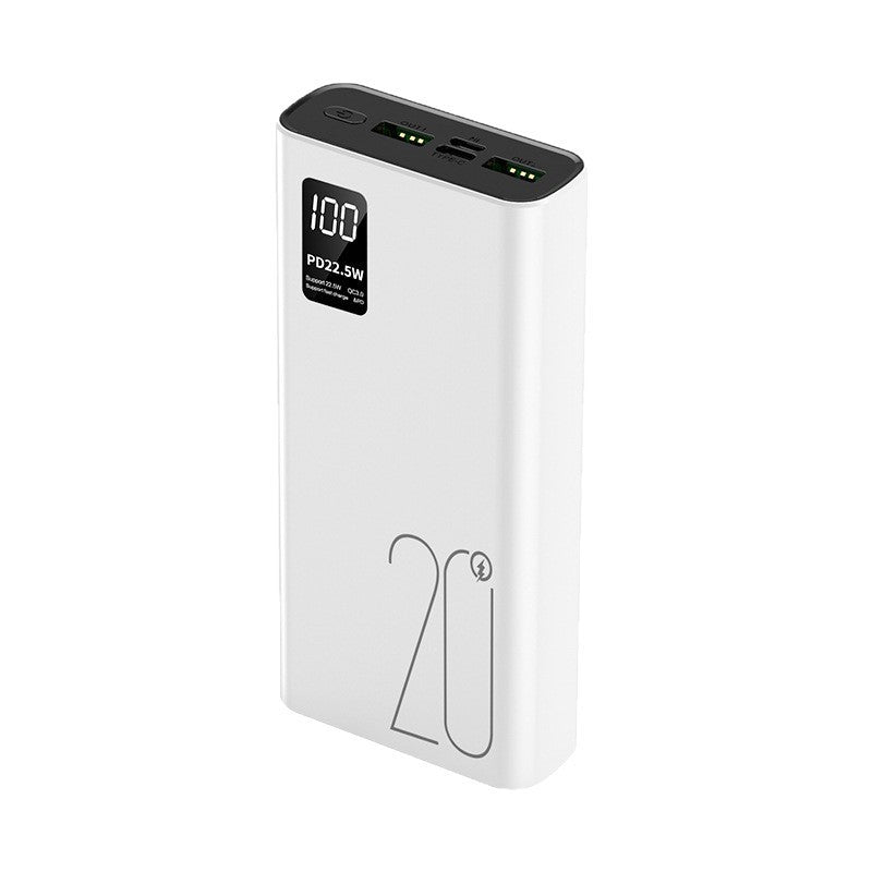 Ultra-Thin Fast Charging Power Bank Digital Display